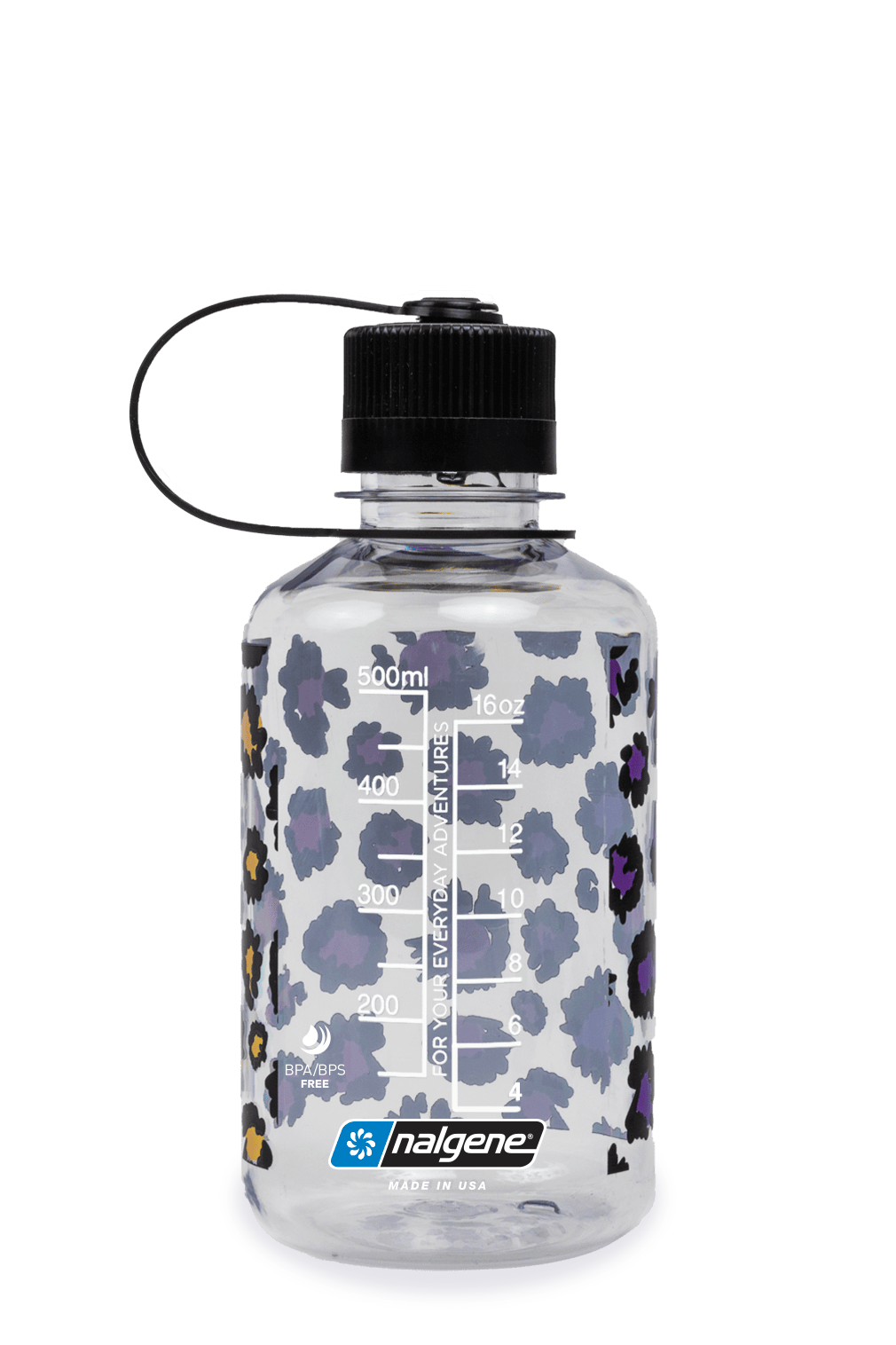 Nalgene product view: 16oz Narrow Mouth Animal Print Bottles Z7 — 16oz Narrow Mouth Animal Print Bottles