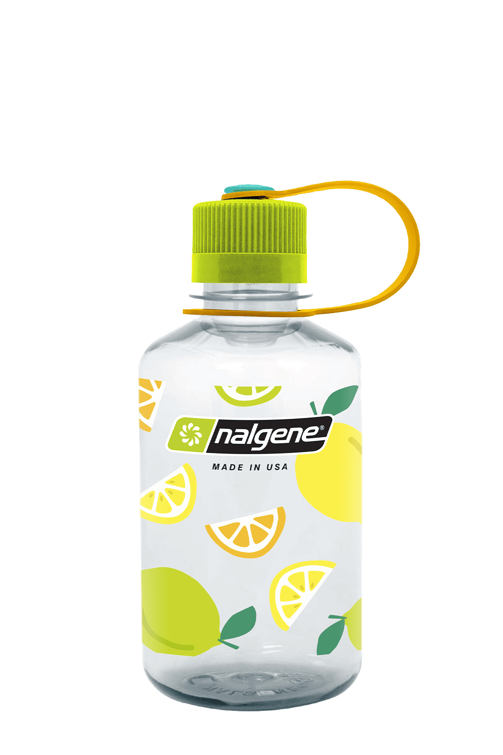 Nalgene product detail: 16oz Narrow Mouth Fruit Print Bottles W3 — 16oz Narrow Mouth Fruit Print Bottles