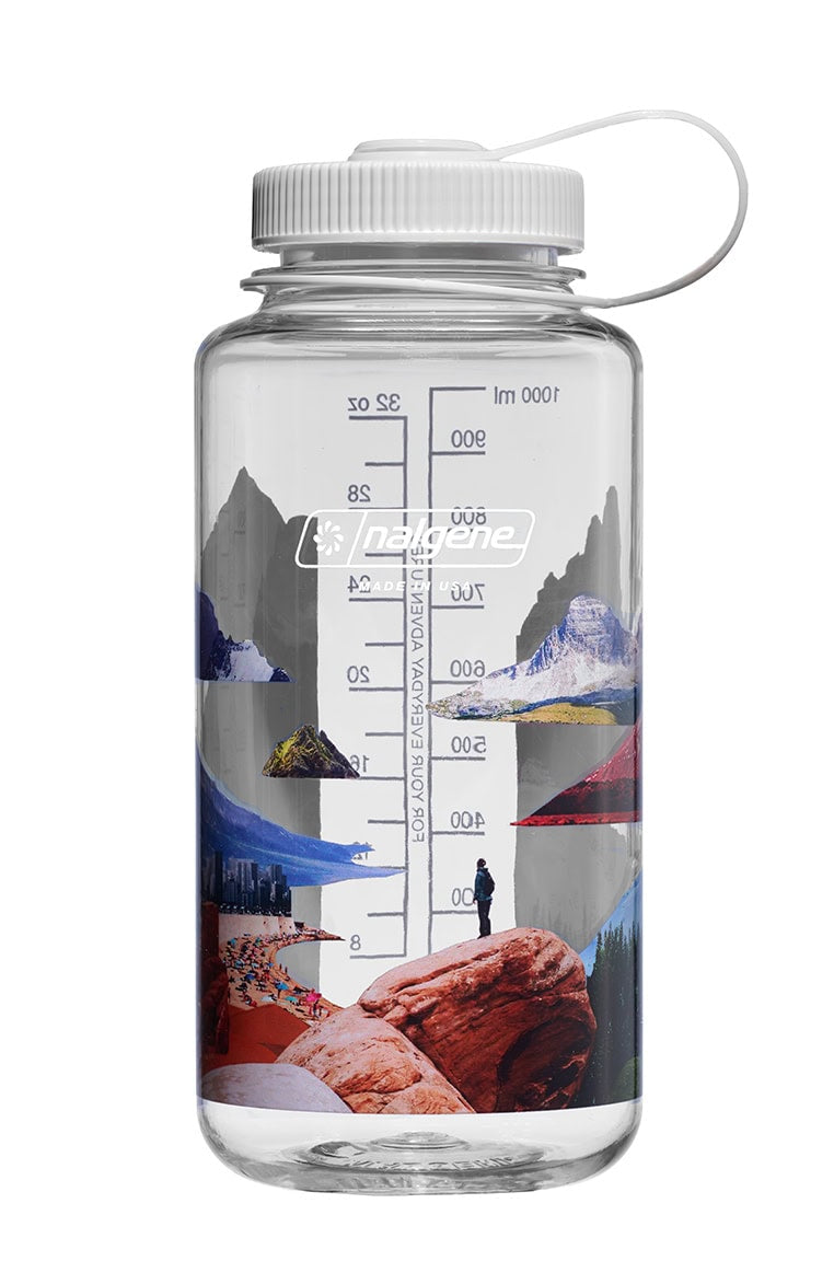 Nalgene product detail: 32oz Wide Mouth Surrealist Bottles Z6 — 32oz Wide Mouth Surrealist Bottles