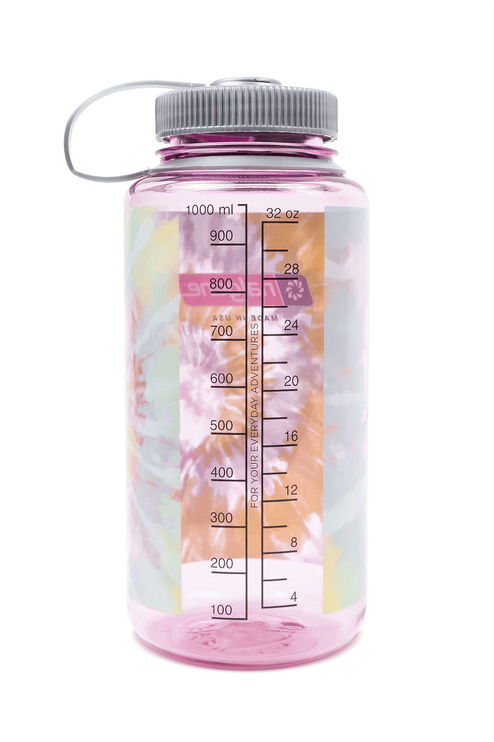 Nalgene product view: 32oz Wide Mouth Tie-Dye Print Bottles Q4 — 32oz Wide Mouth Tie-Dye Print Bottles