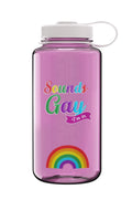 Nalgene product view: 32oz Wide Mouth Pride Bottle V5 — 32oz Wide Mouth Pride Bottle