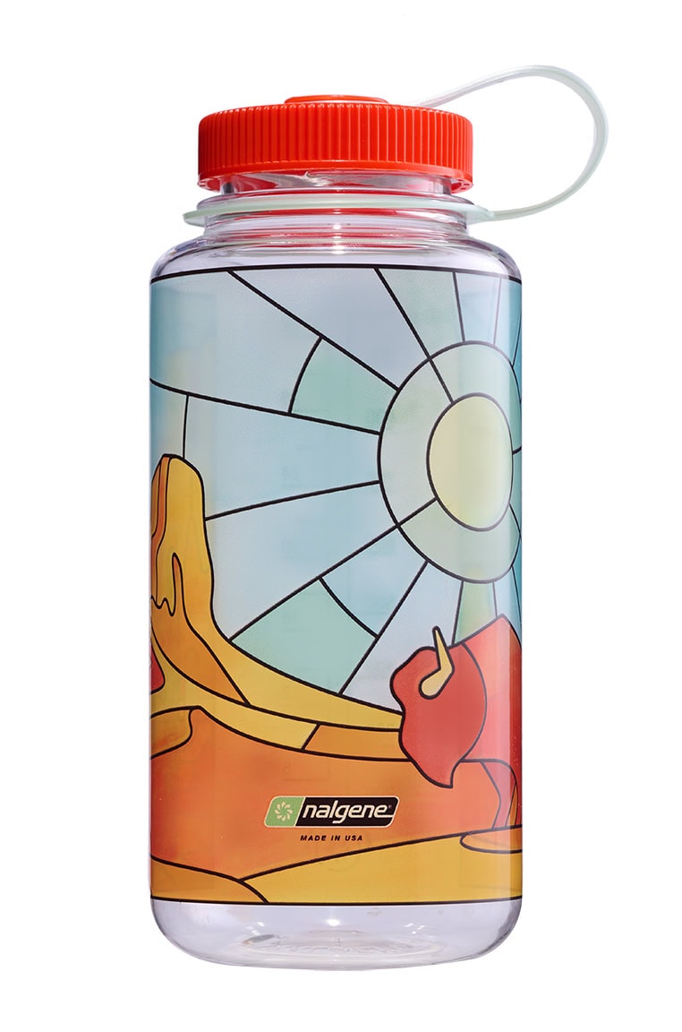 Nalgene product detail: 32oz Wide Mouth Stained Glass Print Bottles C9 — 32oz Wide Mouth Stained Glass Print Bottles