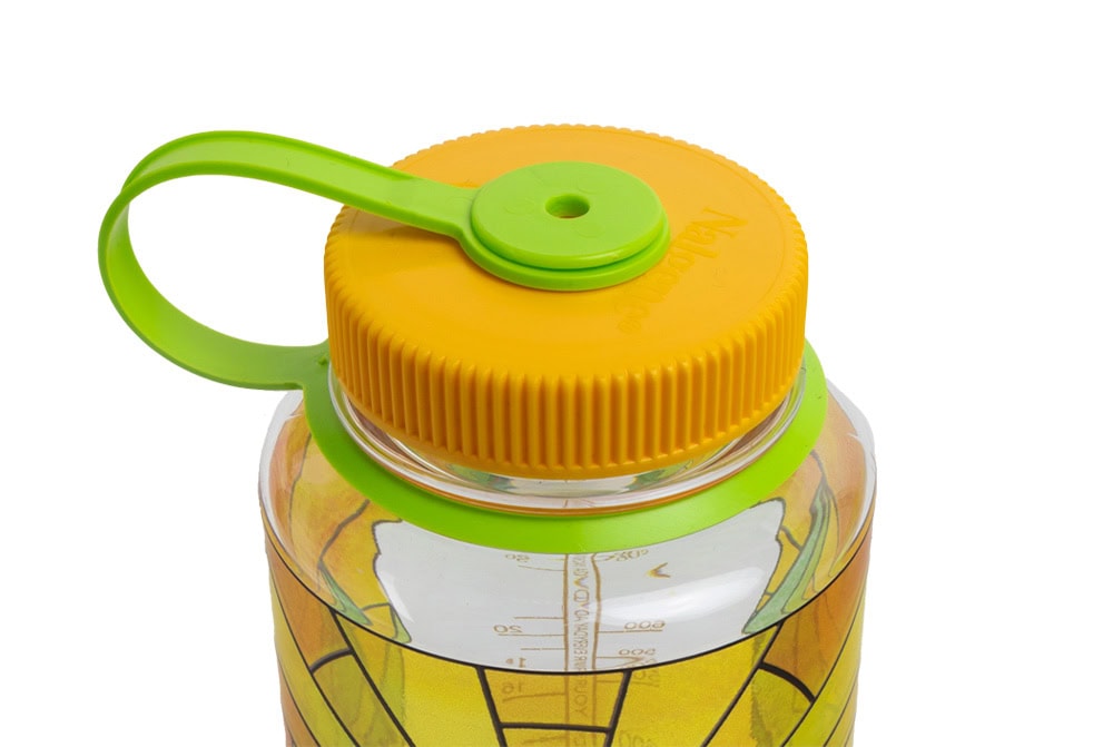 Nalgene product image: 32oz Wide Mouth Stained Glass Print Bottles C9 — 32oz Wide Mouth Stained Glass Print Bottles