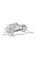 Nalgene product view: SUV Sticker Y5 — SUV Sticker