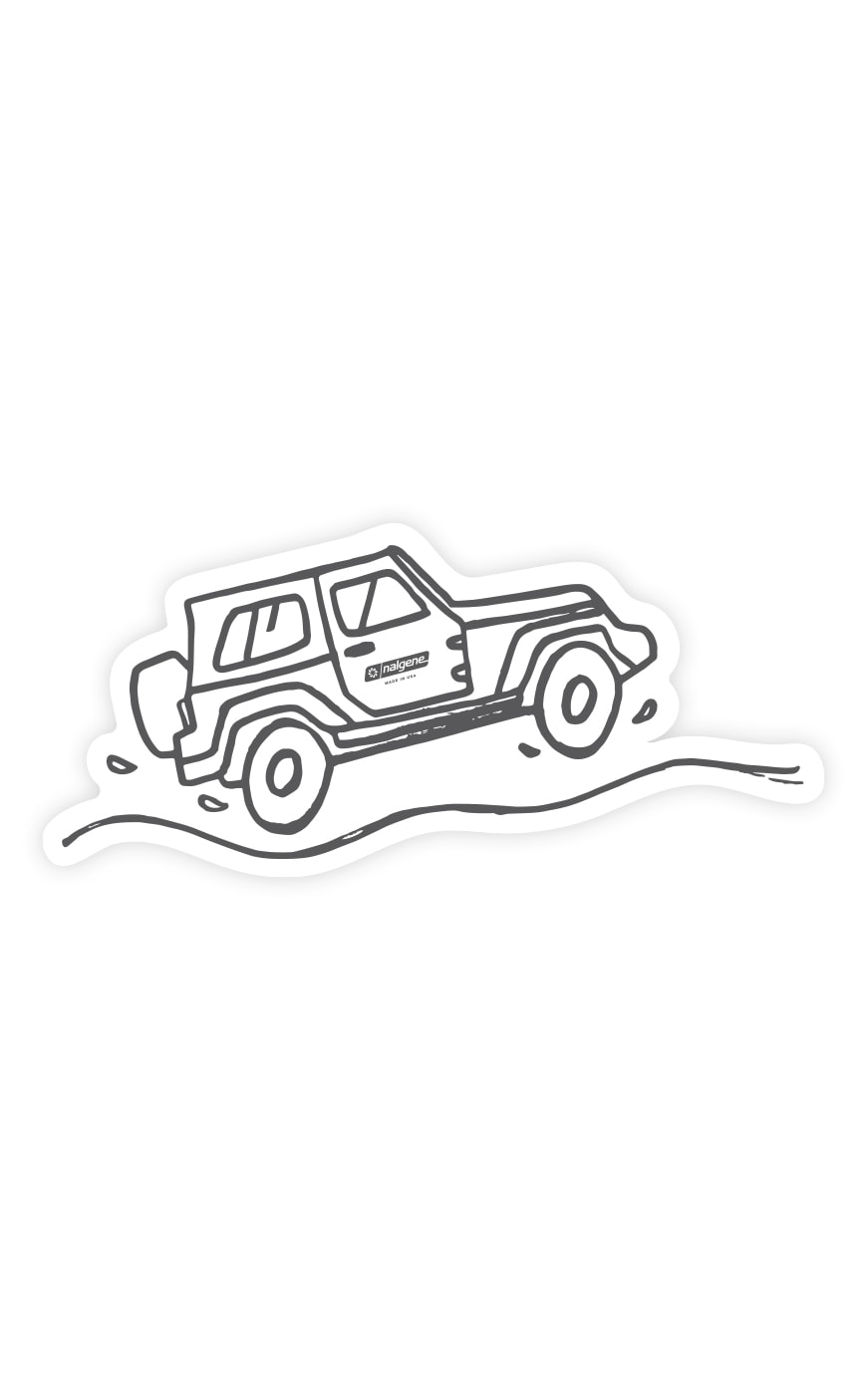 Nalgene product view: SUV Sticker Y5 — SUV Sticker