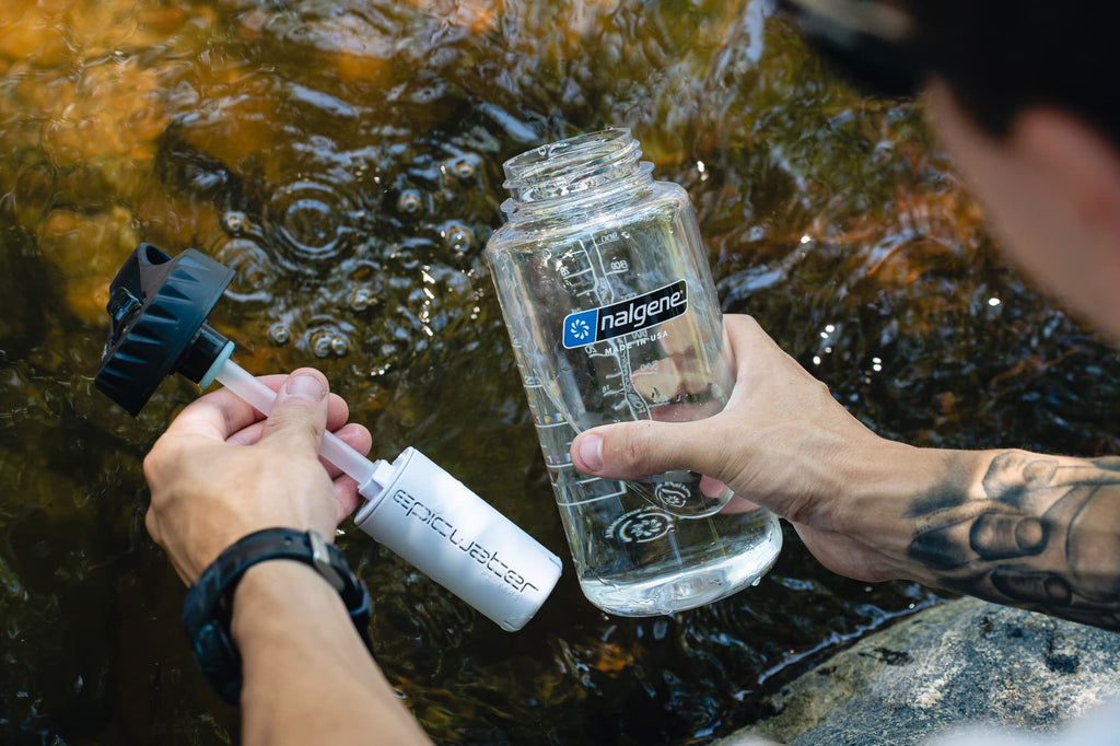 Nalgene product view: 32oz/24oz Epic Filter Cap + Kit Y9 — 32oz/24oz Epic Filter Cap + Kit
