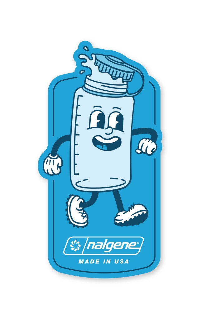 Gene The Nalgene Sticker — Gene The Nalgene Sticker W9