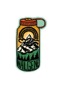 Nalgene product view: Mountain Peak Sticker V7 — Mountain Peak Sticker