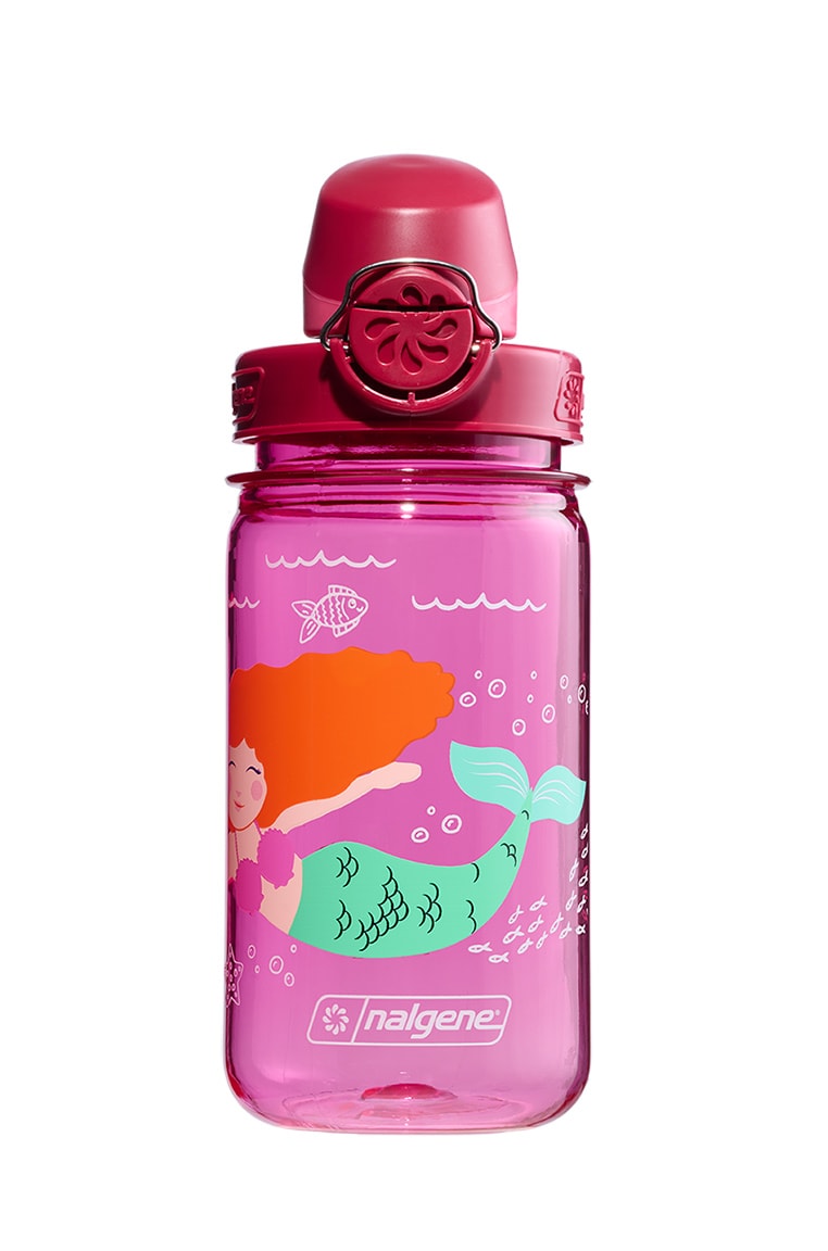 Nalgene product image: 12oz On-The-Fly Kids Lock-Top Bottle with Graphics Q5 — 12oz On-The-Fly Kids Lock-Top Bottle with Graphics