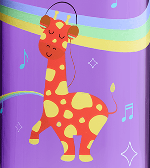 Nalgene product image: 12oz Kids Grip-N-Gulp with Graphics P7 — 12oz Kids Grip-N-Gulp with Graphics