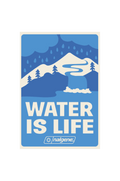 Nalgene product detail: Water Is Life Sticker Z5 — Water Is Life Sticker