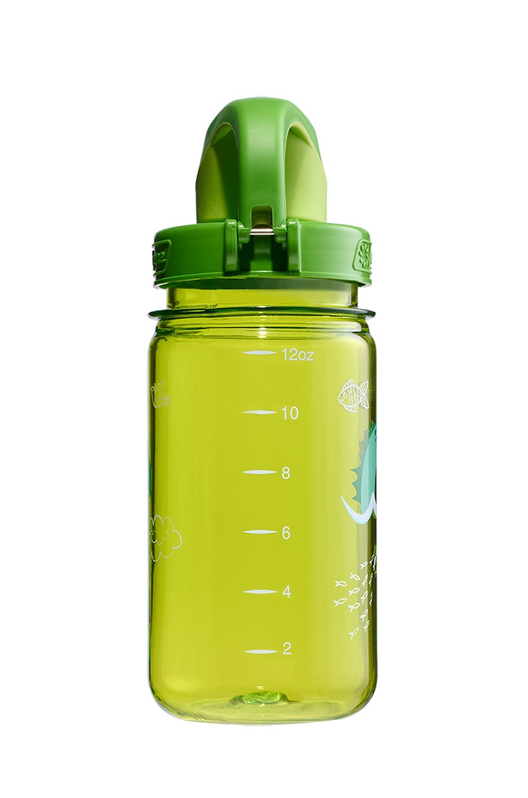 Nalgene product image: 12oz On-The-Fly Kids Lock-Top Bottle with Graphics Q5 — 12oz On-The-Fly Kids Lock-Top Bottle with Graphics