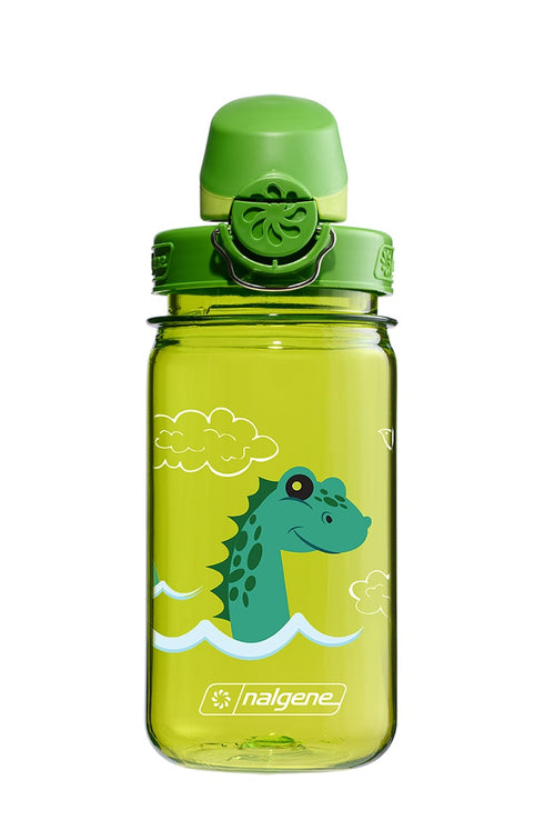Nalgene product view: 12oz On-The-Fly Kids Lock-Top Bottle with Graphics Q5 — 12oz On-The-Fly Kids Lock-Top Bottle with Graphics