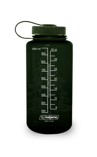Nalgene product view: 32oz Wide Mouth “Public Lands: Forests Are for Us” Bottle P3 — 32oz Wide Mouth “Public Lands: Forests Are for Us” Bottle