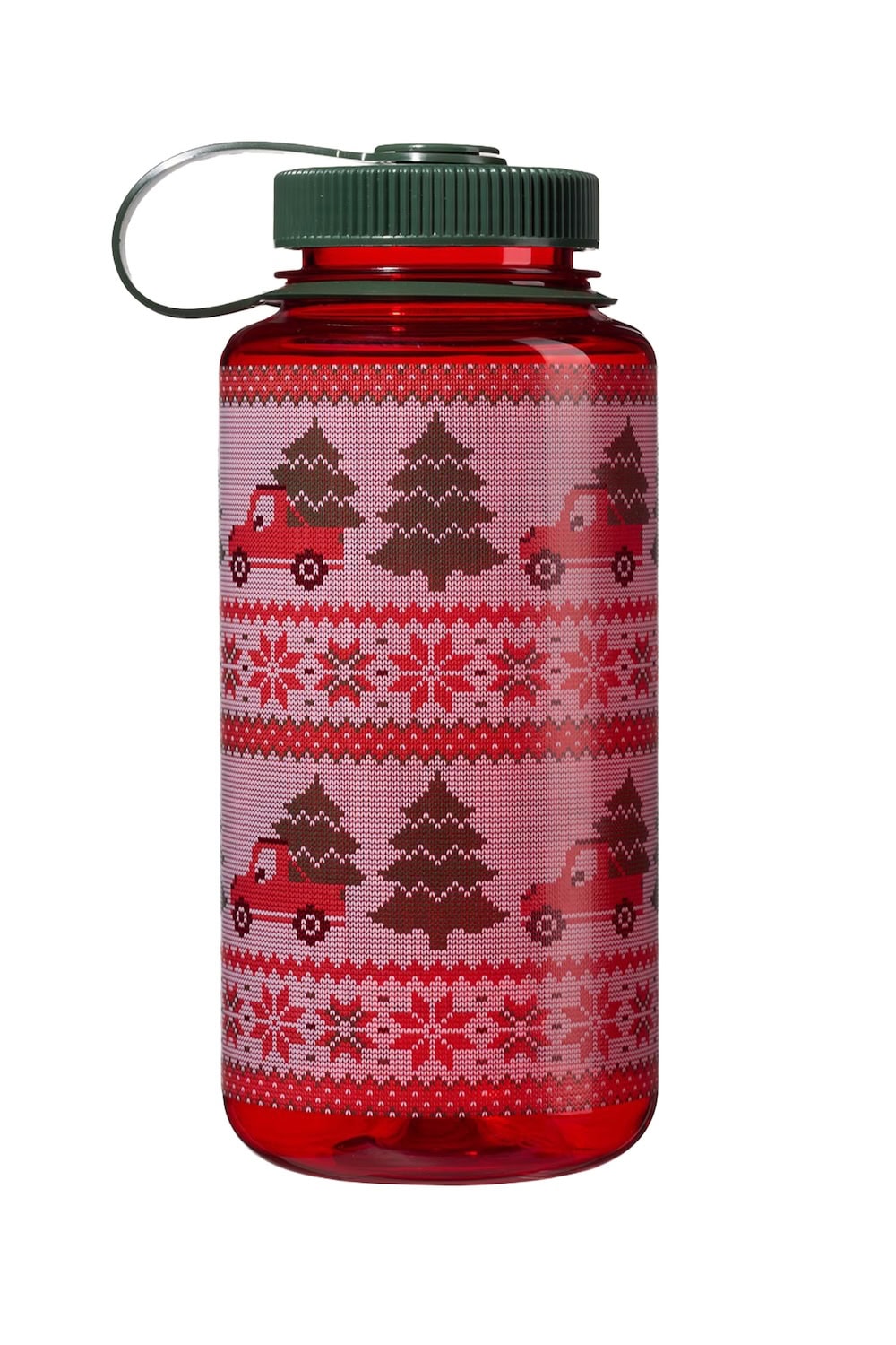 Nalgene product image: 32oz Wide Mouth Ugly Sweater Bottle H5 — 32oz Wide Mouth Ugly Sweater Bottle